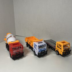 3 Toy Construction Vehicles