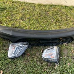 2018-2021 Chevrolet Equinox Front Lower Bumper And Both Foglamps