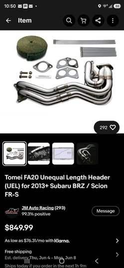 Suburu/ frz Exhaust manifold