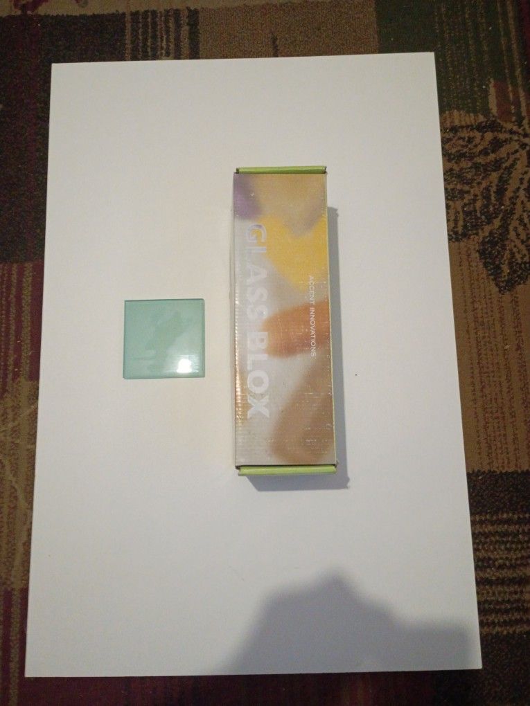 4"X4" Glass field tile. 110 boxes. 550 sq ft. Aqua Gleam