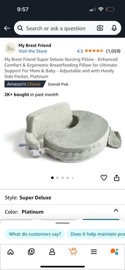 My Best Friend Super Deluxe Nursing Pillow