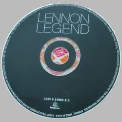 LENNON LEGEND: John Lennon Music CD 