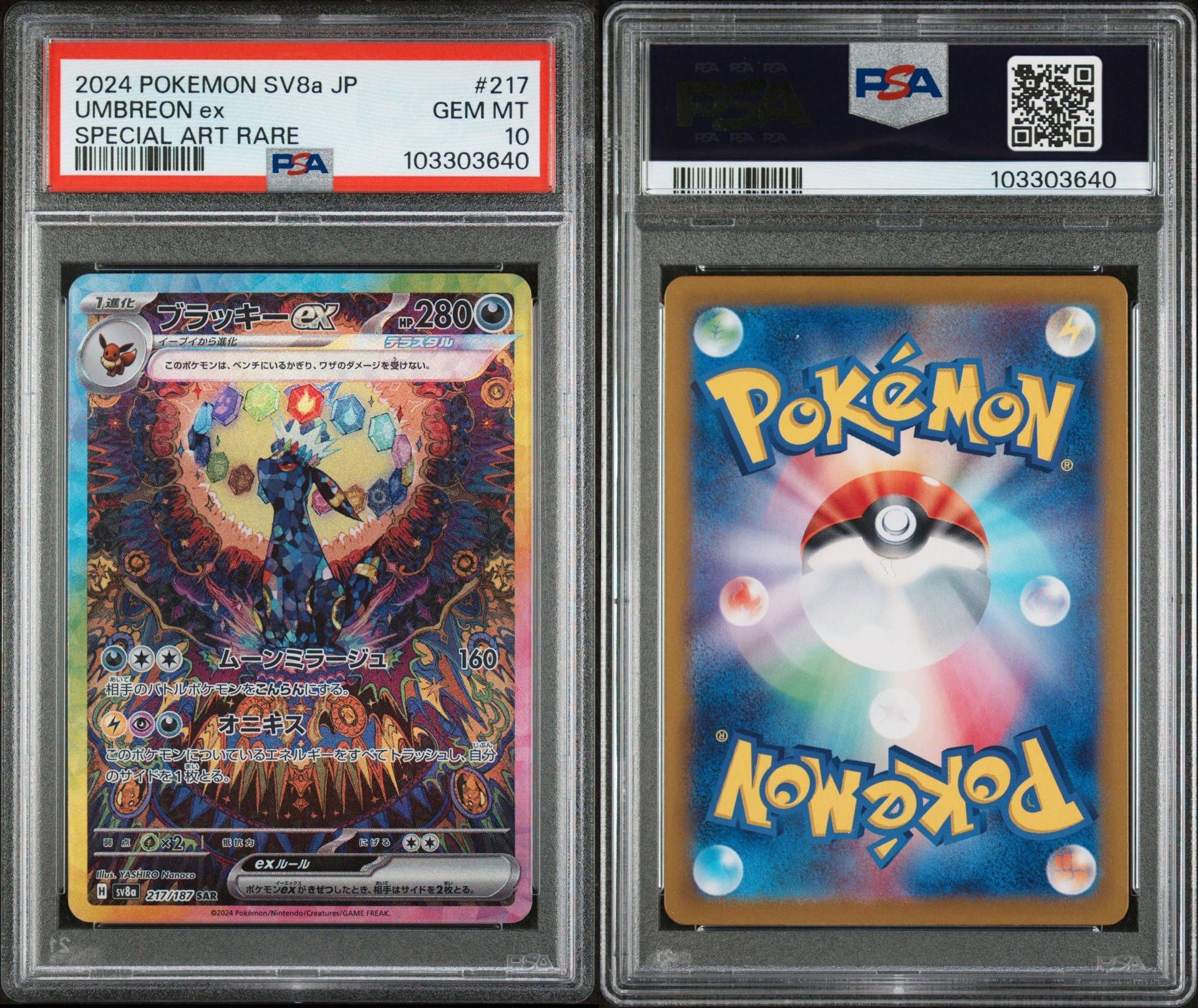 PSA slabs For Sale. Eeveelutions, Terastral Festival Japanese