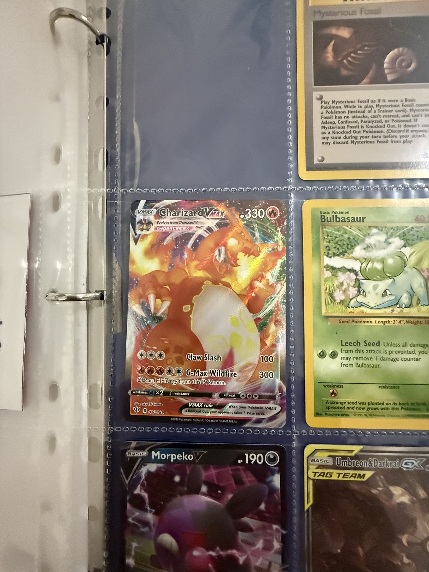 charzard VMax 020/189, gigantamax