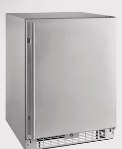 #16 Insignia™ - 5.4 Cu. Ft. Indoor/Outdoor Mini Fridge with ENERGY STAR Certification - Stainless Steel