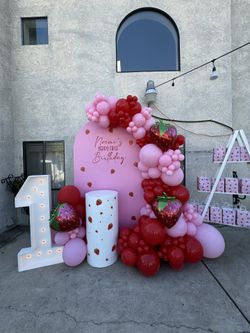 Berry First Birthday Decorations