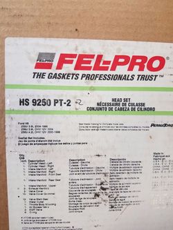 Engine gasket set mustang