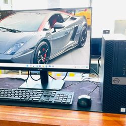 Dell Optiplex 5060 PC Core i5-8500u 3.0Ghz 16GB 256GB Windows 11 Pro Home//Business use
