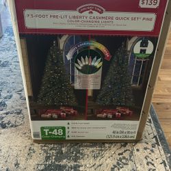 Prelit Christmas Tree