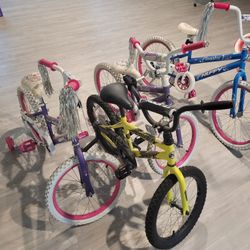 Kids Bikes Like New