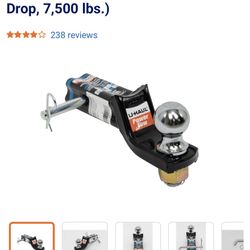 Towing Starter Kit 2" Ball (2-1/4” Drop, 7,500 lbs.)