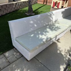 Custom Patio Indoor Outdoor Furniture Sofa Couch Hamdmade Bench