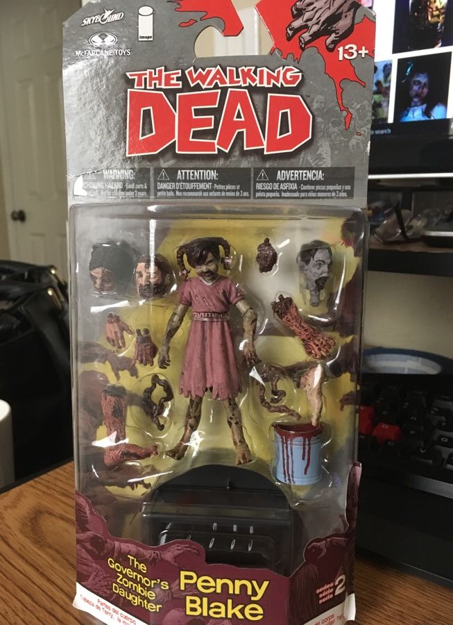 The Walking Dead the governor’s zombie daughter penny Blake toy