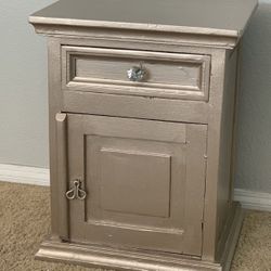 Champagne Nightstand 