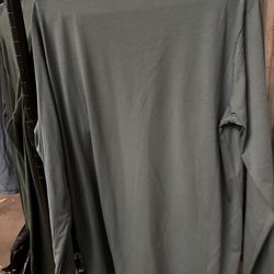 Blue green maybe turquoise long sleeve shirt