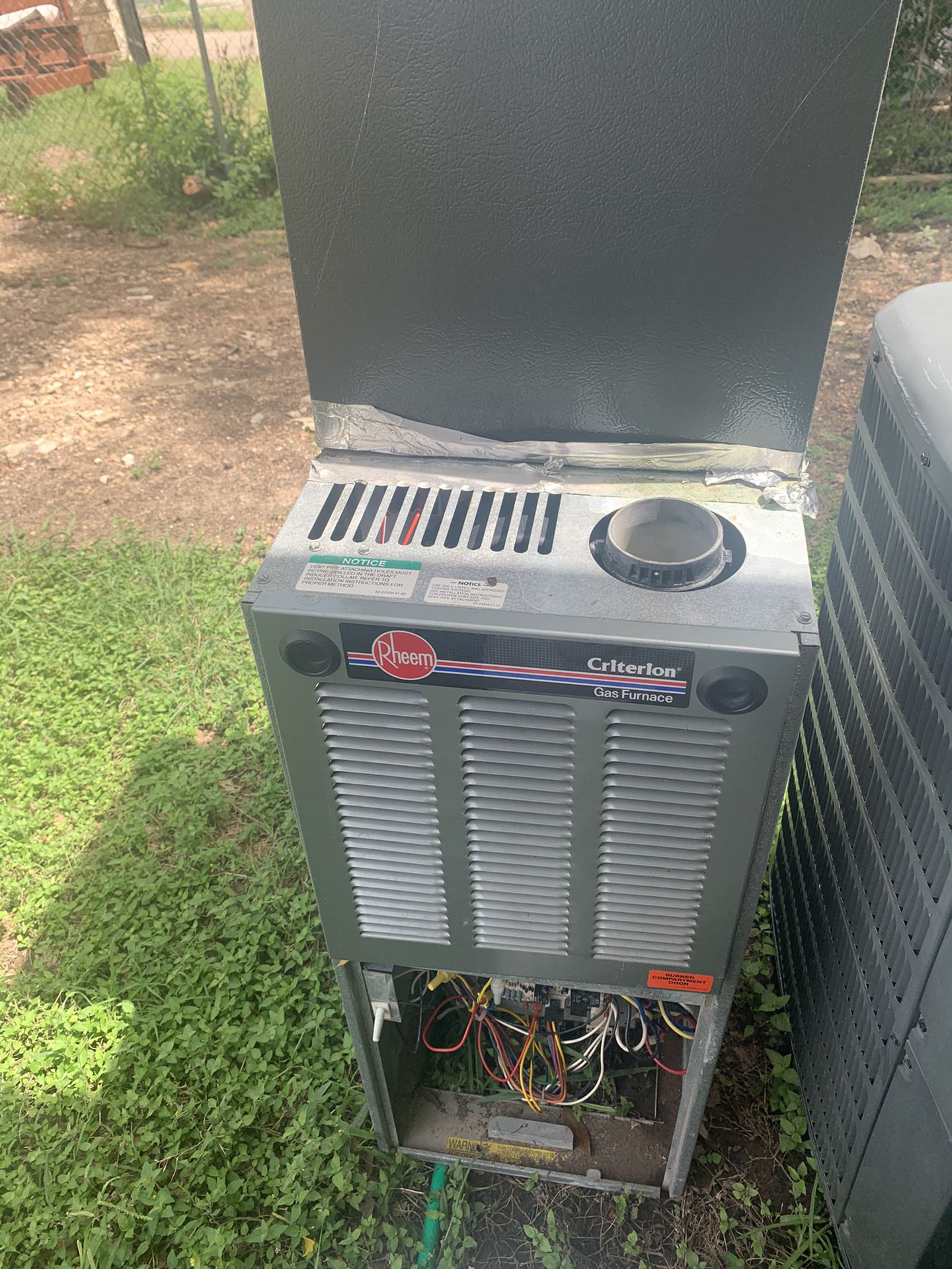 Ac unit and furnace 2ton capacity with Freon used but works good!!
