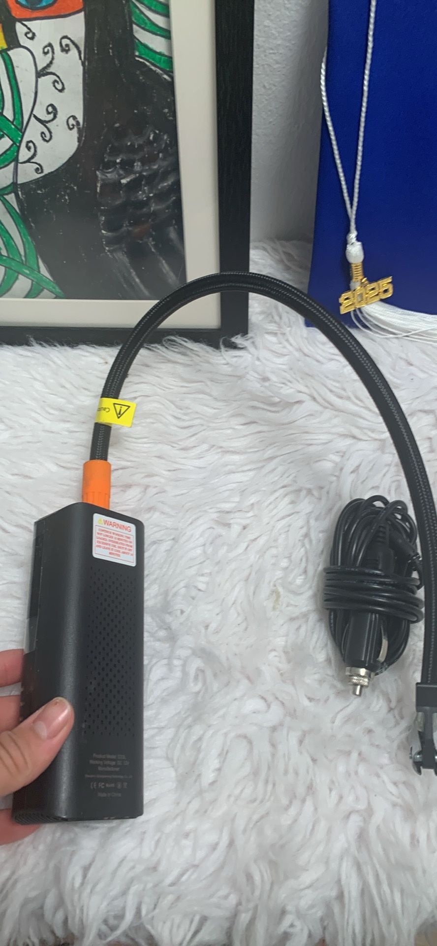 Air inflator for car