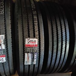 255 70r22.5 New 16pr Brad atlas $230