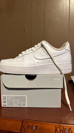 Air Force 1s size 7.5m and 9w