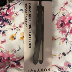 Foxy Bae 2 In 1 Straightener and Curling Iron - BNIB