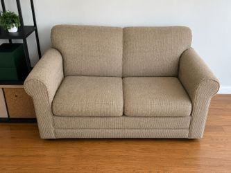 Sealy Sleeper Loveseat Sofa Bed- Pull Out Mattress