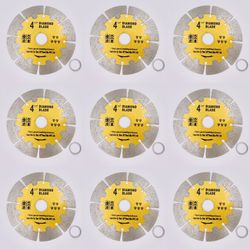 $40 FOR 9 PCS 4.5inch Diamond Saw Blade,Wet/Dry Cutting Type Fit Dewalt Milwaukee Dremel Chicago Rockwell Fein Bosch Multimaster Makita ...