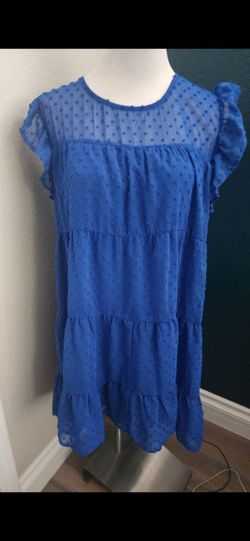 Cute blue dress in size L