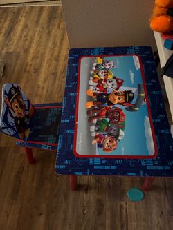 PAW Patrol Kids Table and Chair Set