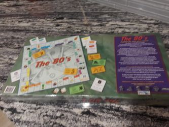 Monopoly style the 80s Edition