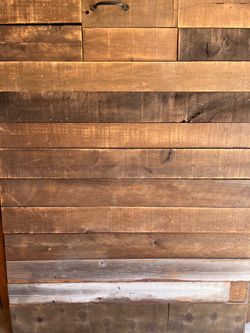 Large RUSTIC / FARMHOUSE WOODEN Wall BACKDROP / feature art decor piece