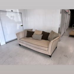 Comfy Beige Sofa, Couch