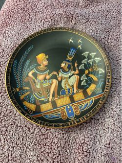Decorative Plate-Egyptian Look