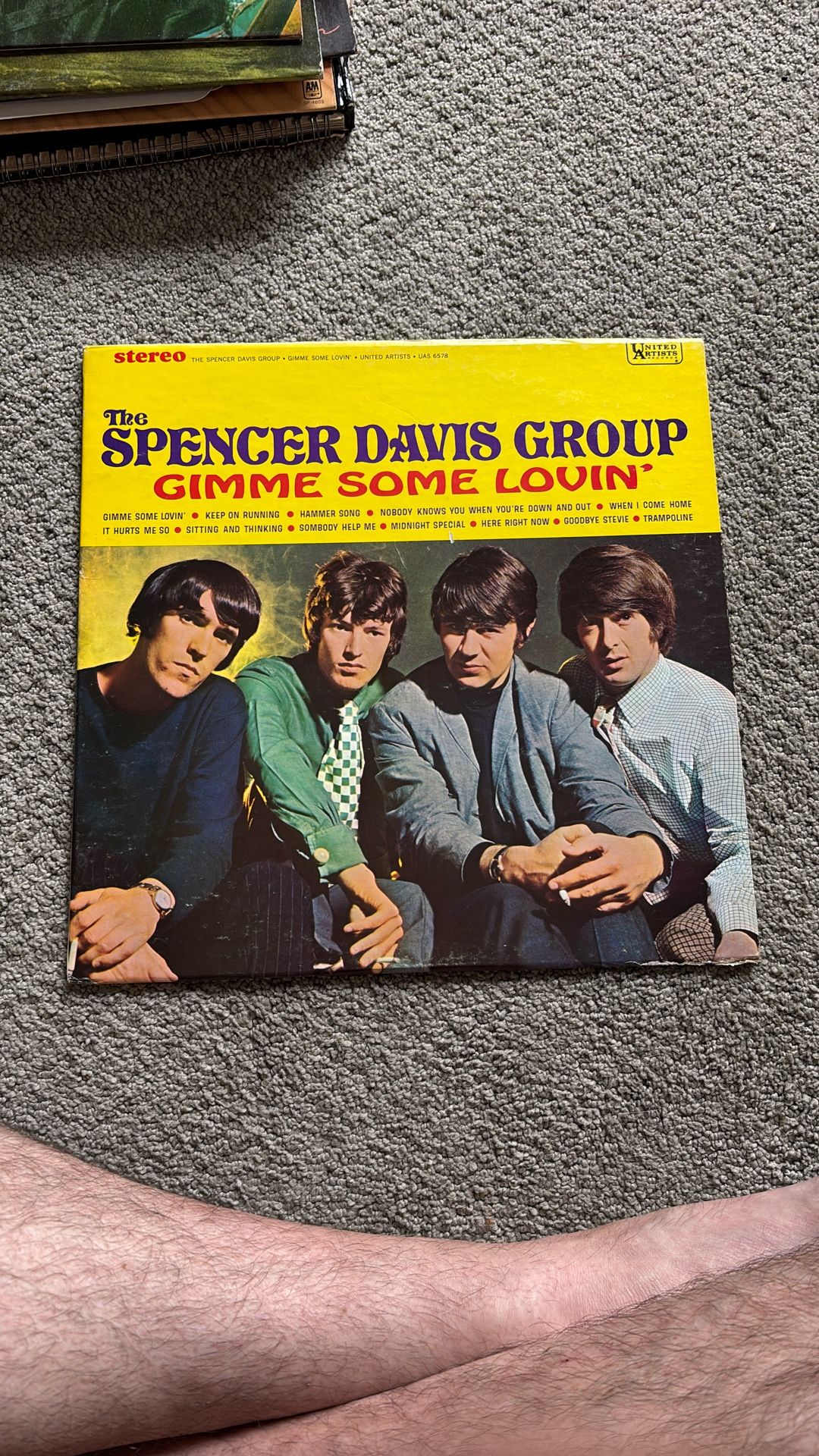 The Spencer Davis Group Gimme Some Lovin’ Vinyl LP