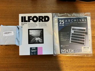 Film Supplies. Films/Photo Paper 