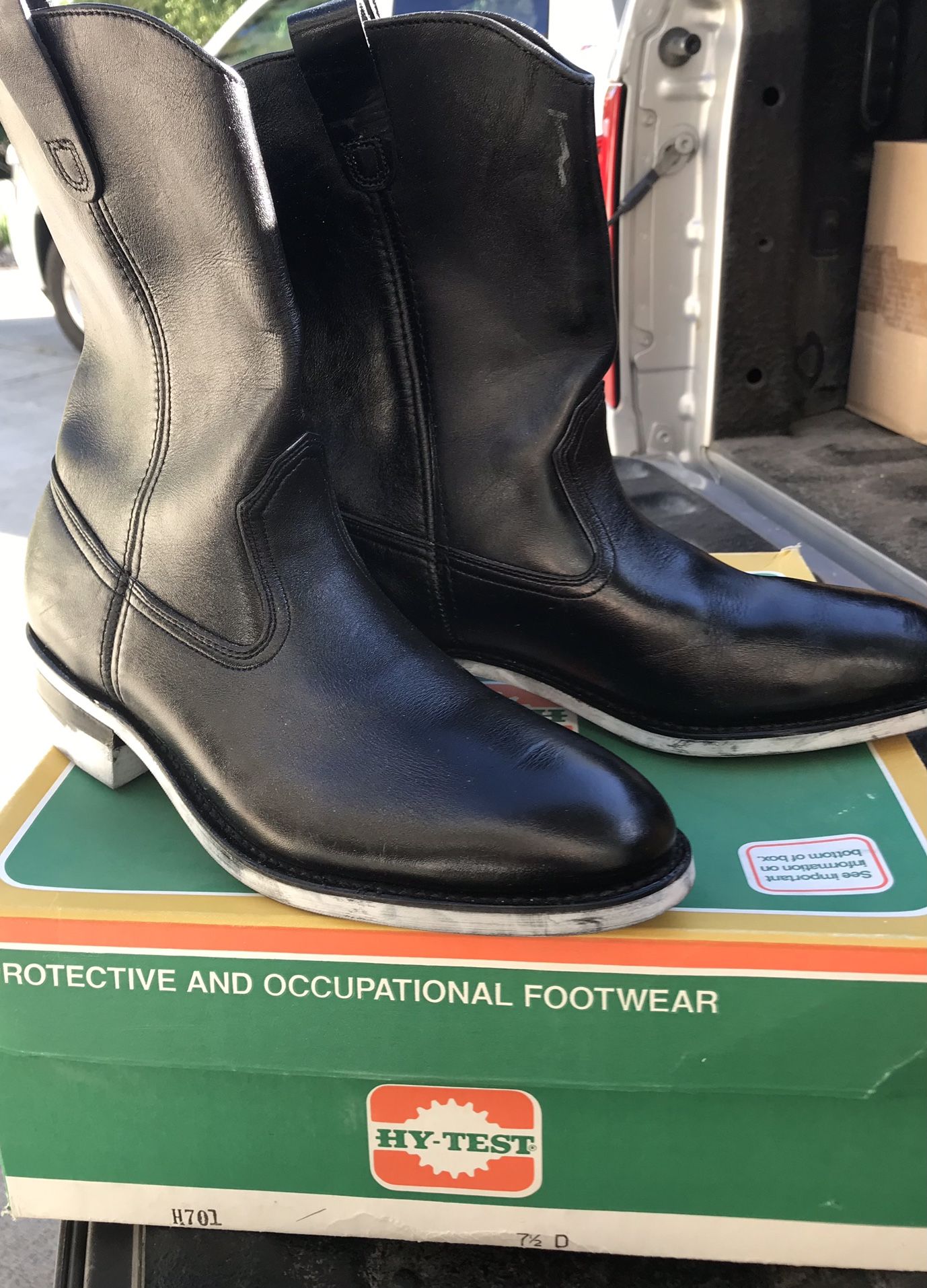 Steel-Toe Boots