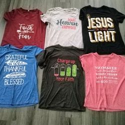 Woman's faith t shirts