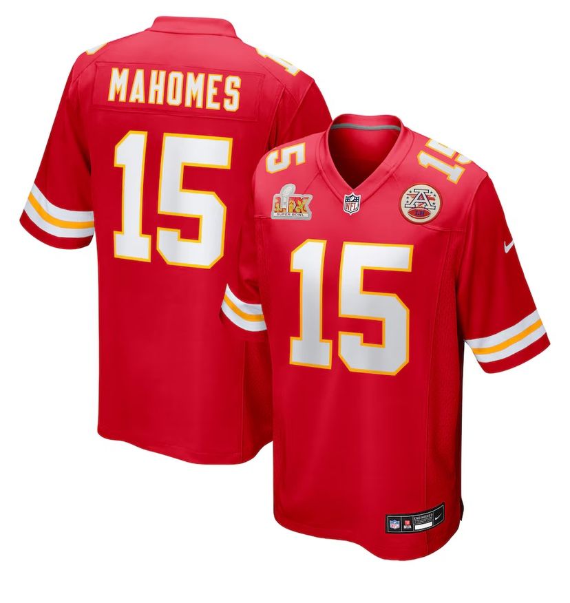 XL Men’s Patrick Mahomes Super Bowl Jersey NIKE (authentic)