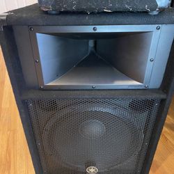 Yamaha 15 PA Monitors/speakers