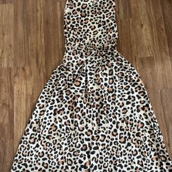 New Leopard Print Dress Size XS/S