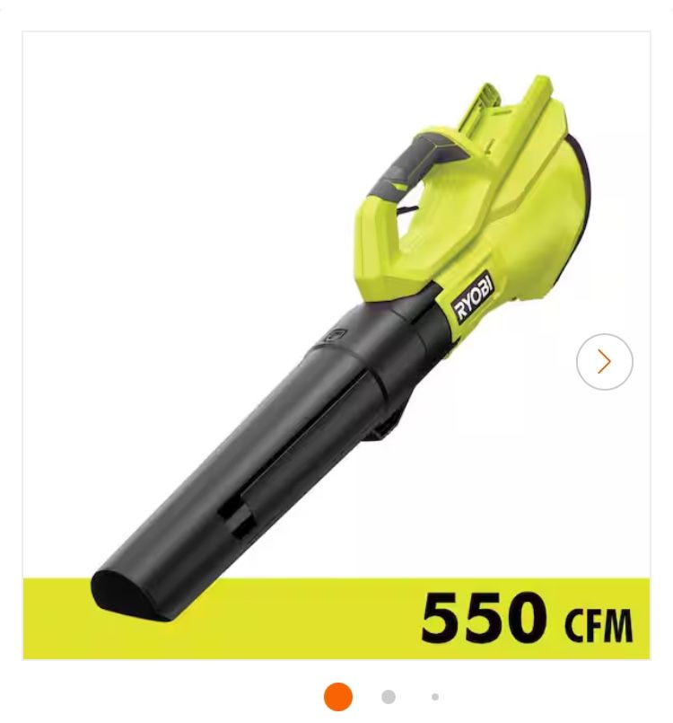 BRAND NEW IN BOX RYOBI 40V 120 MPH 550 CFM Cordless Battery Leaf Blower (Tool Only)