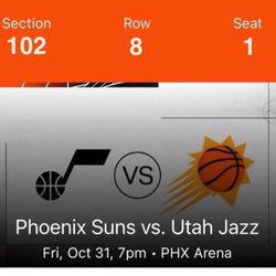 Phoenix Suns Vs Utah Jazz | Fri Oct 31