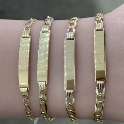 10KT Gold Baby Bracelet 