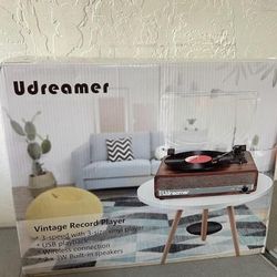 Udreamer Record Player 