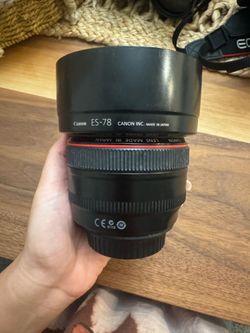 Canon EF 50mm f/1.2 L USM Lens