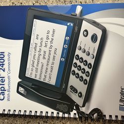 Brand New Touchscreen Captioned Phone