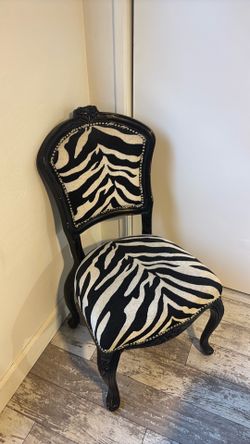 Bombay Zebra Chair