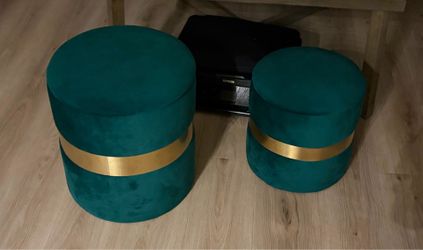 Green Ottoman