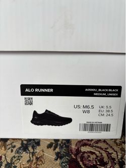 All runner black 6.5