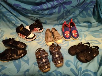 Toddler shoes 8-9 Puma, Adidas, Nike