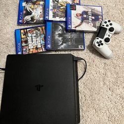 Ps4 500GB With Dual PlaySticks plus Some Game